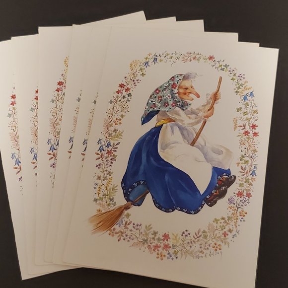 Greeting Cards 13 Red Farm Studio Kitchen Witch - Picture 4 of 6